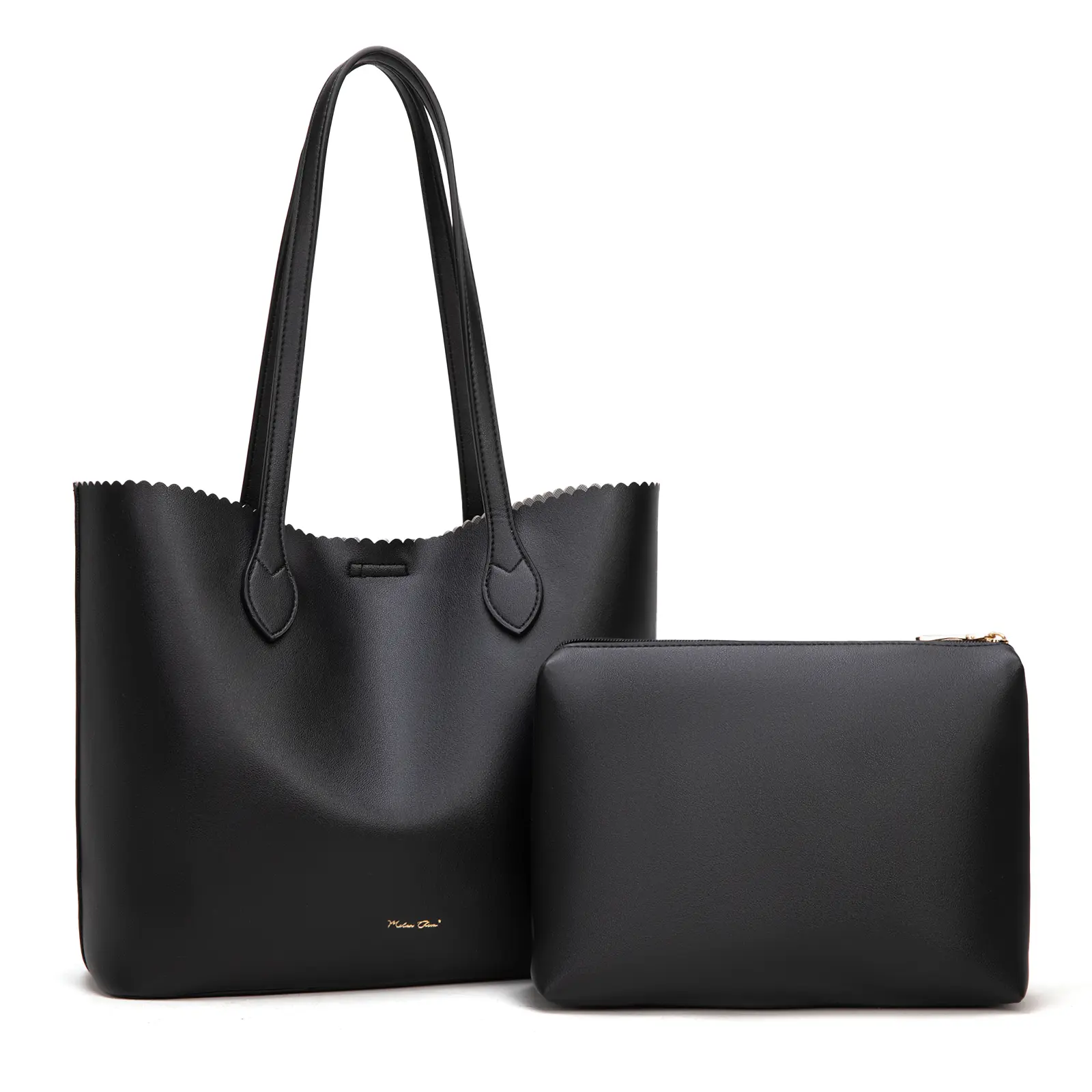  4HYB ミトン Lサイズ 黒 michael kors xs carry all jet set travel womens tote - TikTok Shop