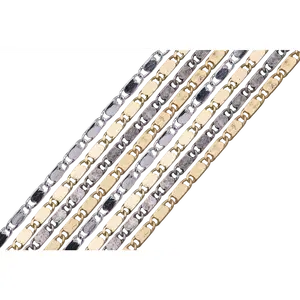 Flat Mariner Chain 2.5mm Links available in Multiple Colors - Per Foot - CH-2613