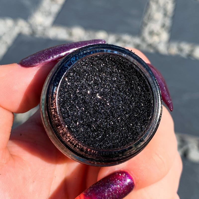 Sabbath Glitter Gel - Slayfire Cosmetics Metallic Black Cosmetic Glitter