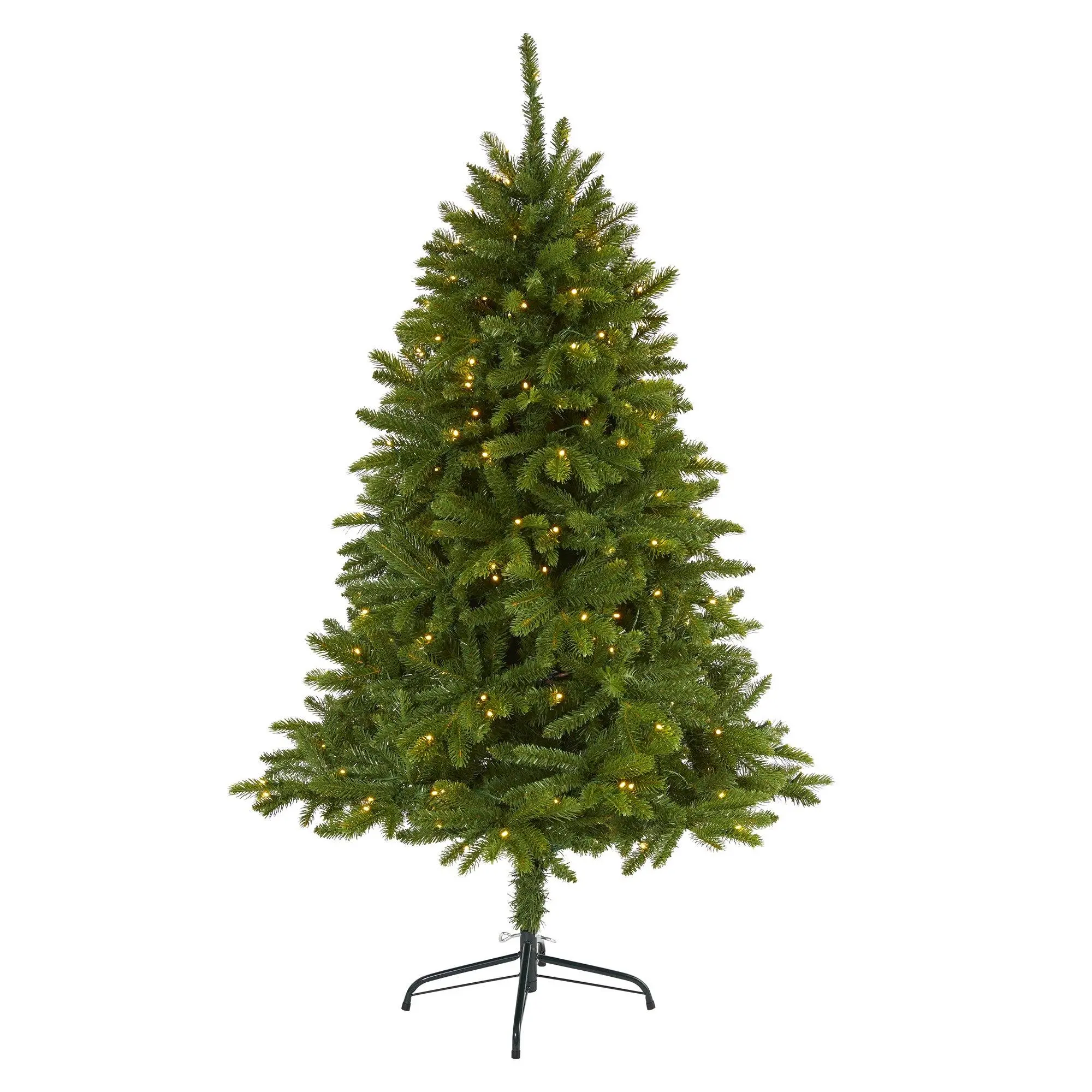 5’ Sierra Spruce “Natural Look” Artificial Christmas Tree with 200 Clear LED Lights 5’ Sierra Spruce “Natural Look” Artificial Christmas Tree with 200 Clear LED Lights