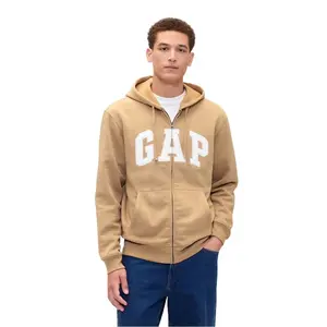 GAP Relaxed Gap Logo Zip Hoodie