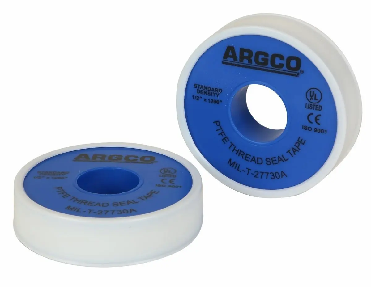PTFE Thread Seal Tape, Leakproof Industrial Tape for Tools & Hardware, 0.75 x 520 in.