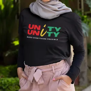 Unity Makes Everything Possible Unisex Softstyle T-Shirt Casual Collar