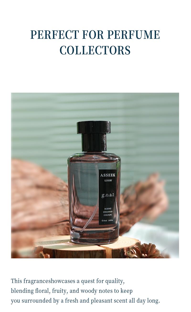 ASSEEK Midnight Marine Man Men's Perfume-OceanAroma 80ml Woody Amber Fragrance Eau deParfum Long Lasting Cologne Gift -Edp Intense