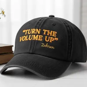 Turn The Volume Up Capd, Zohran for NYC Wash Cap, Mayor Mamdani 2025, NYC’s First Muslim Mayor, Vote Zohran, Progressive Democrats