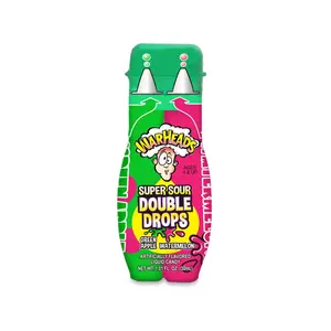 Warheads Double Drops Green Apple Watermelon
