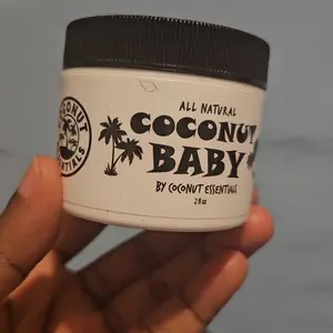COCONUT BABY Oil for Hair and Skin - All Natrual Moisturizer - Massage, Sensitive Skin, with Sunflower and Grapseed oils –