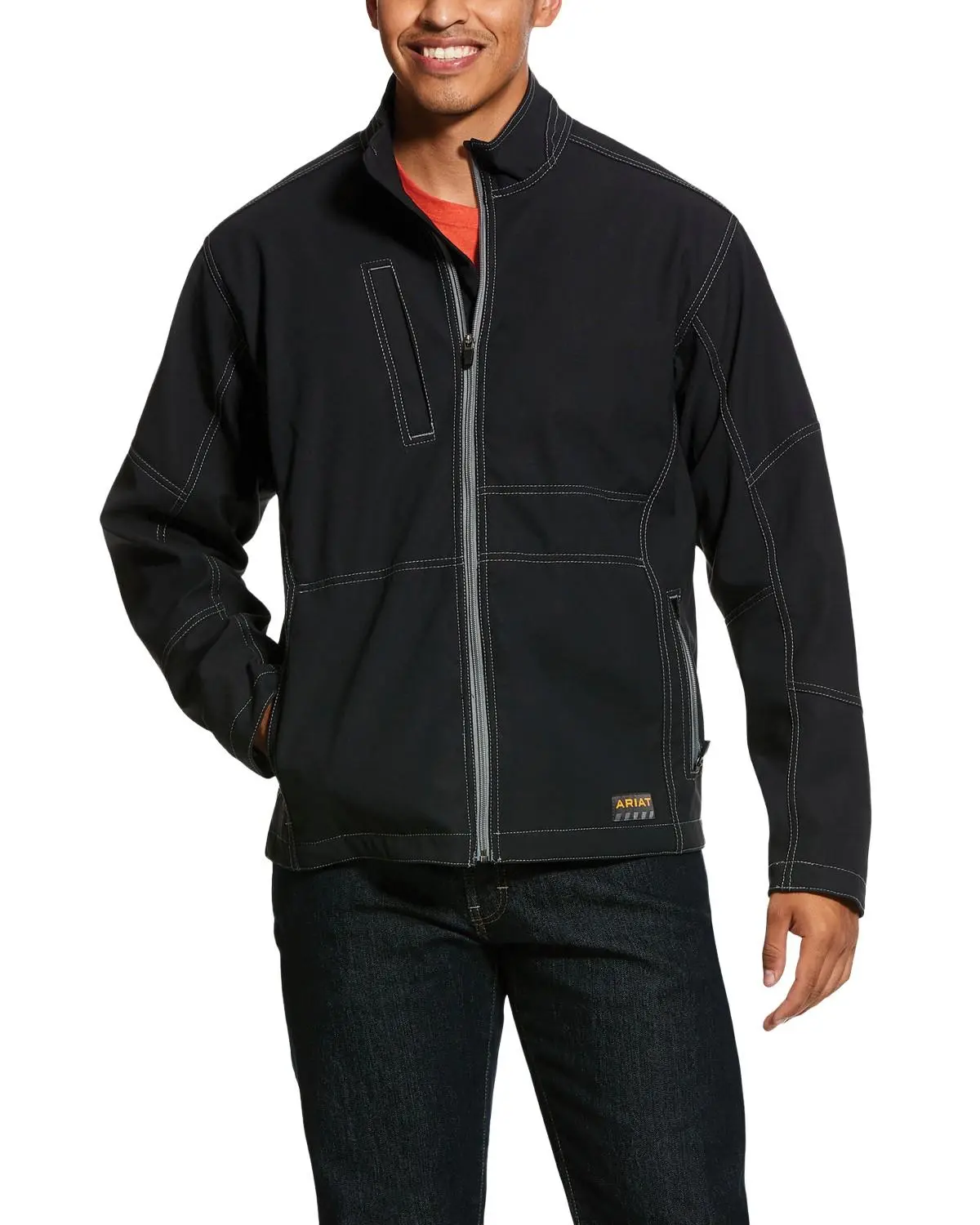 Ariat Men's Men'S Rebar Canvas Softshell Work Jacket Big And Tall - 10020768-Big