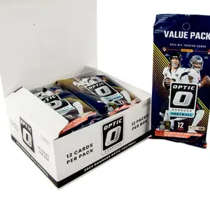 2024 Panini Donruss Optic Football Trading Cards Fat Pack 12ct Box