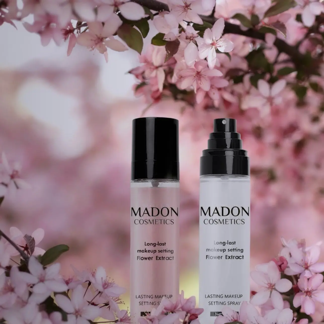 Flower Extract Setting Spray for Long-lasting Makeup - Perfect for All Skin Types