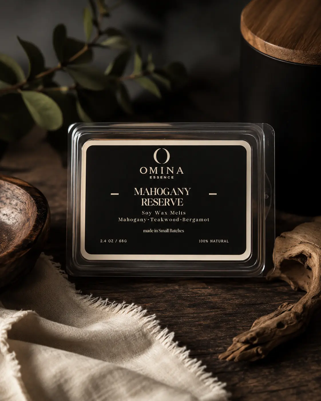OMINA Essence Mahogany Reserve Wax Melt