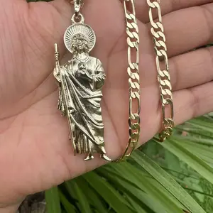 St Jude Necklace 22” Chain Male Female Anniversary Daily Birthday EngagementGift