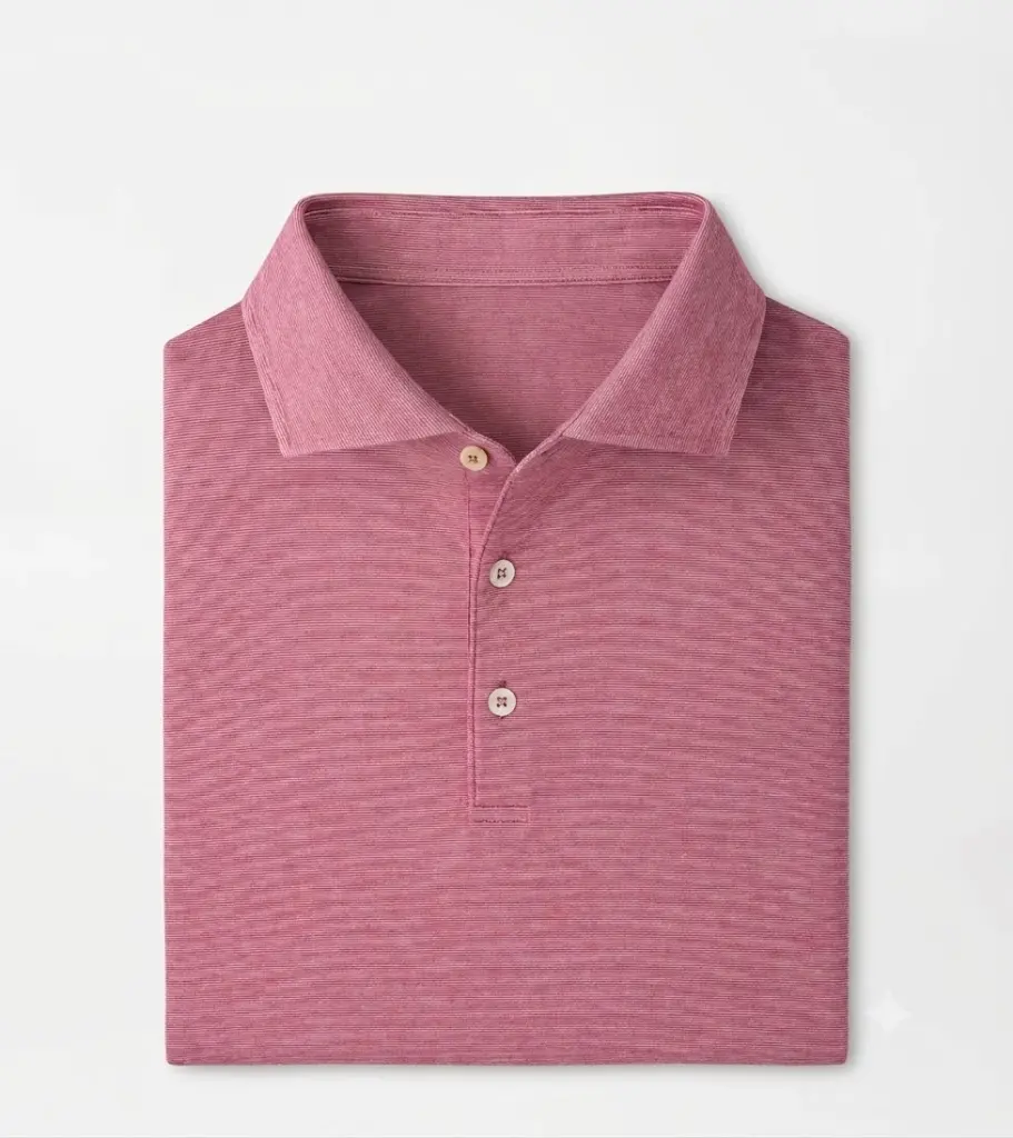 Men's Breathable Flex Polo Shirt with Embroidered Logo