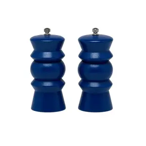 Raiden Navy Lacquer Salt & Pepper Grinder