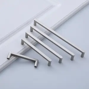 Zinc Alloy Door Handle Set, Modern Cabinet Door Handle, Kitchen Drawer Handle, Durable Wardrobe Door Handle, Fashionable Home Hardware Accessories