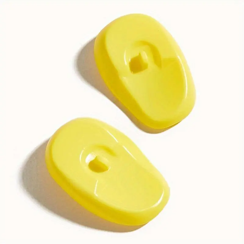 2Pcs/set Silicone Earmuffs Prevent Water Ingress From Ingress Sleeve Hot Oil Hair Dye Perm Hair Protection Earmuffs for Hairdressing for Barber Salon Home Haircare