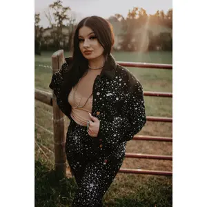 Final Sale ✨Wrangler Vintage Cosmic Cowgirl Sherpa Jacket