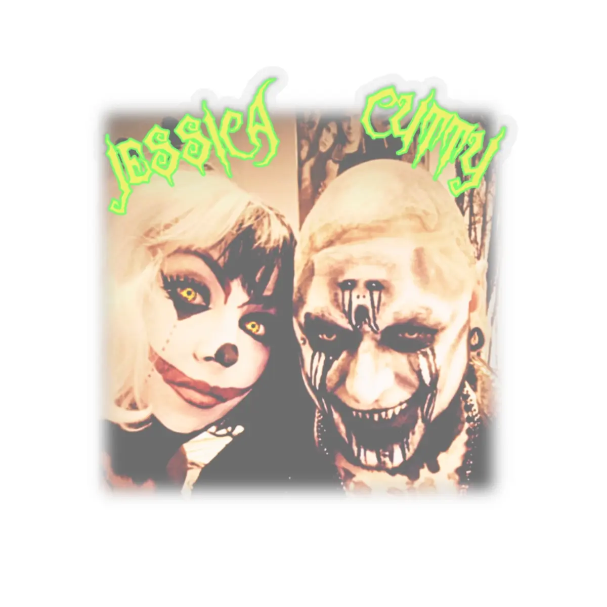 Jessica and Cutty Kiss-Cut Stickers