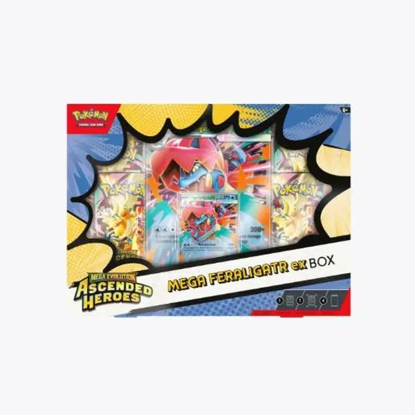 Ascended Heroes Mega Feraligatr ex Box