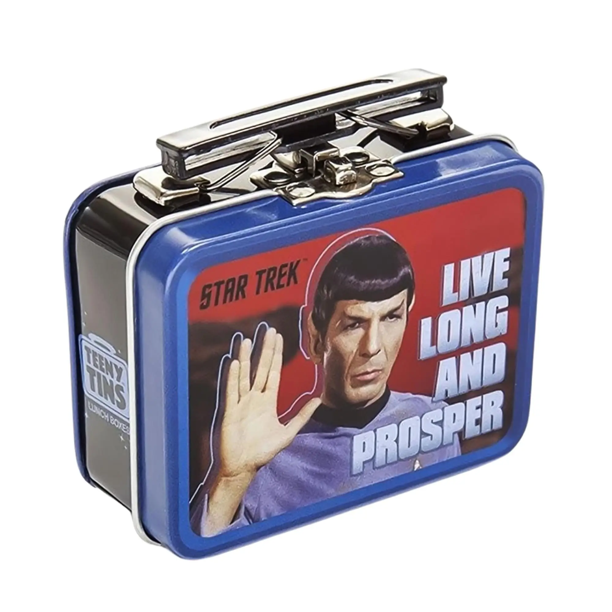 Star Trek: The Original Series Unisex Mini Metal Tin Lunch Box - Collectibles Teeny Tin Lunch Boxes, 1 Random Design