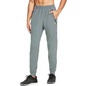 baleaf Men's Joggers Pants Athletic Workout Track Running Gym Lightweight Quick Dry Tapered Jogger Zipper Pockets Gym Dailywear Traveling