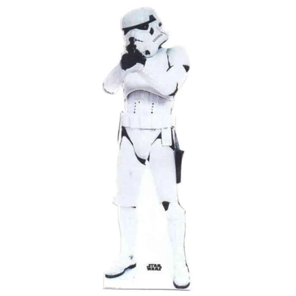 212 MAIN Advanced Graphics Stormtrooper 73"x24" Large Laminated Cardboard Standup - Easy Install, Wall-Mounted Home Decor Accent, Vibrant Home Supplies Cutout for Birthday