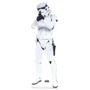 212 MAIN Advanced Graphics Stormtrooper Large Laminated Paper Cardboard Standup - Easy-Setup Home Decor Wall Accent, Home Supplies Cardboard Cutout