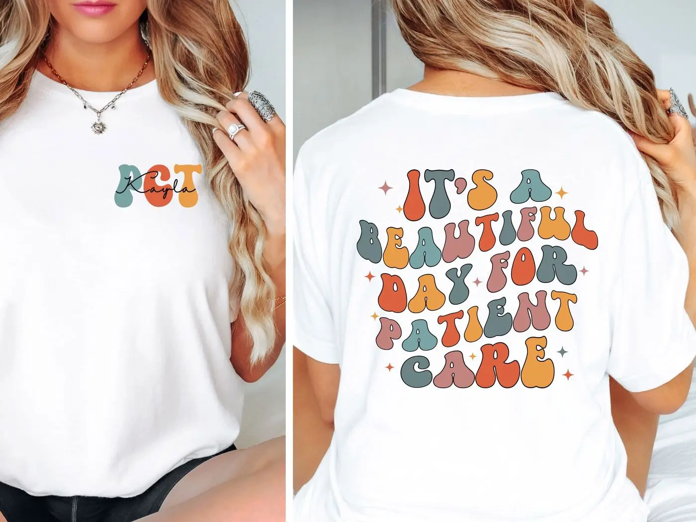 Personalized PCT nurse shirt, Custom PCT t-shirt, PCT nurse gifts, patient care technician shirt, Nurse appreciation, graduation gift