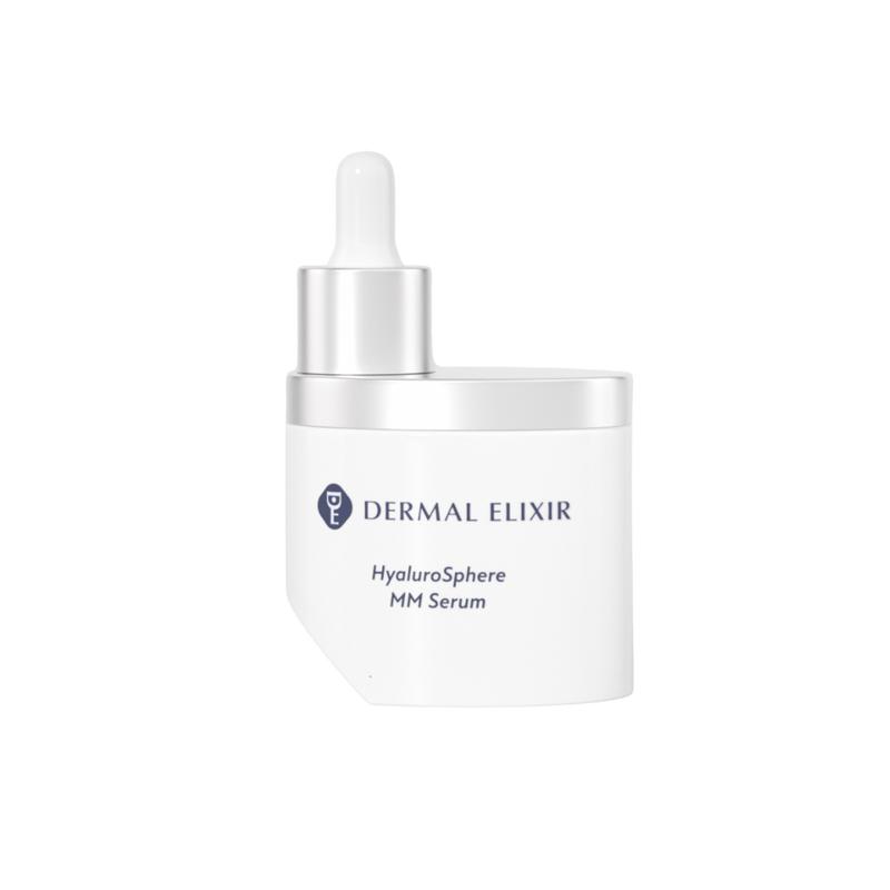 Elvis Elvin Labs Dermal Elixir HyaluroSphere MM Serum (40mL Bottle) - 1000 kDa Hyaluronic Acid, Natural Sugars, Lightweight & Versatile, Daily Hydrate, Moisturize, Relieve Tightness