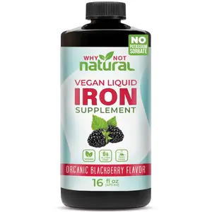 Liquid Iron Supplement For Women, Men and Kids