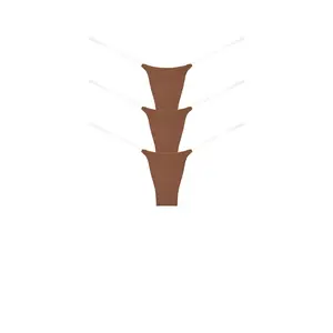 Stringys 3-pack Nude Invisible Underwear in Rich Espresso
