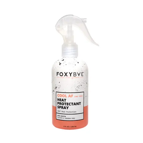 FoxyBae Cool AF Heat Protectant Spray with Biotin – Protects Hair During Heat Styling – Up to 450° Heat Protection – Lightweight, Sulfate & Paraben Free – Protect and Nourish Hair – For All Hair Types – 8 fl oz