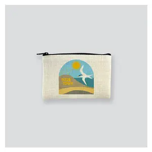 Monterey Small Pouch - Shoreline Bird Seagull View
