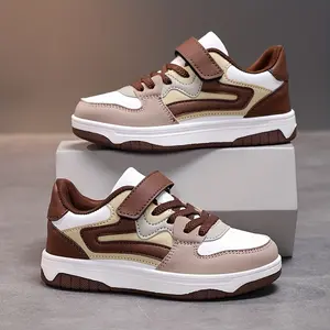 Boys' Versatile Sneakers for Big Kids Fashion Casual Shoes 2024 New Breathable Toddler Walking Shoes