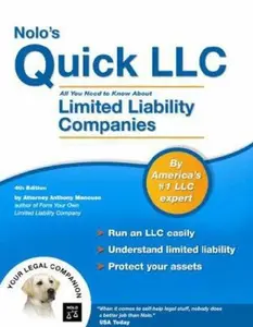 USED-Nolo's Quick LLC: All You Need to Know About Limited Liability Companies by Anthony Mancuso (Paperback)