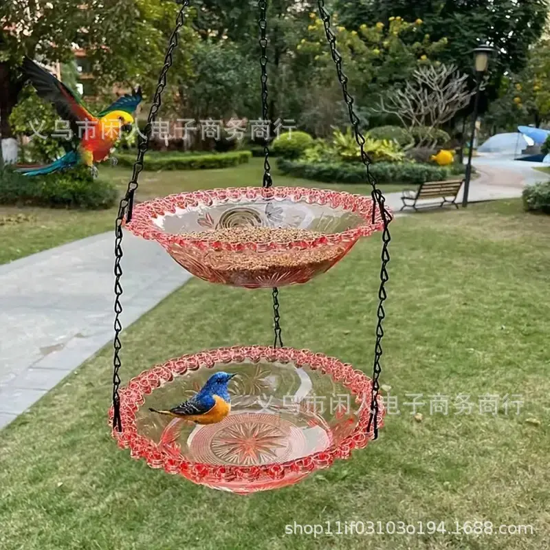 Bird Feeder (double) Pink