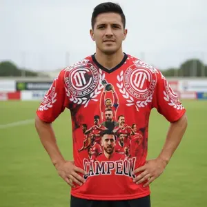 Limited Edition Toluca Campeon Home Red Roja Premium Soccer Jersey 2025