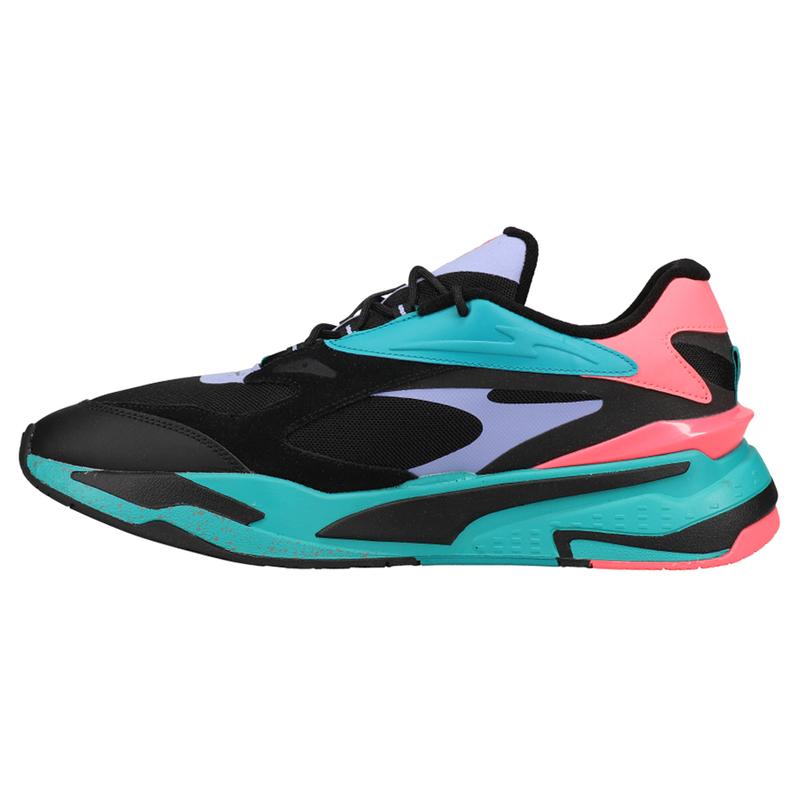PUMA Mens Rs-Fast Lace Up Sneakers Shoes Casual - Black, Blue, Pink, Purple