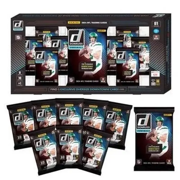 2024 Panini Donruss Football NFL Costco Bundle Box (Jumbo Downtown!)