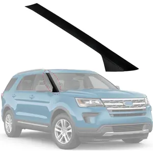 JOKG A-Pillar Front Molding Windshield Outer Trim Right (Passenger Side) Replacement for Ford Explorer 4 Door Utility 2011-2019 Replaces BB5Z-7803145-AA BB5Z-7803137-AB 1 Pack