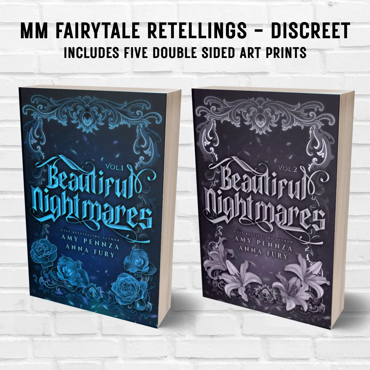 Gay Fairytale Retellings - Five Book Omnibus Duet Plus Bonus Content - Beautiful Nightmares Complete Series