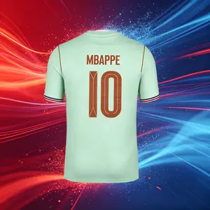 2026 France 10# Mbappé 7# Dembele Short And Long Sleeve Soccer Jersey Fans Version Breathable