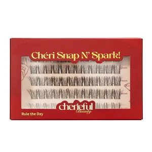 Cheri Snap N' Spark!™ - Rule the Day Soft Glam Lash Clusters with T-Lock™ & ArcFit™ Bands for Effortless Beauty