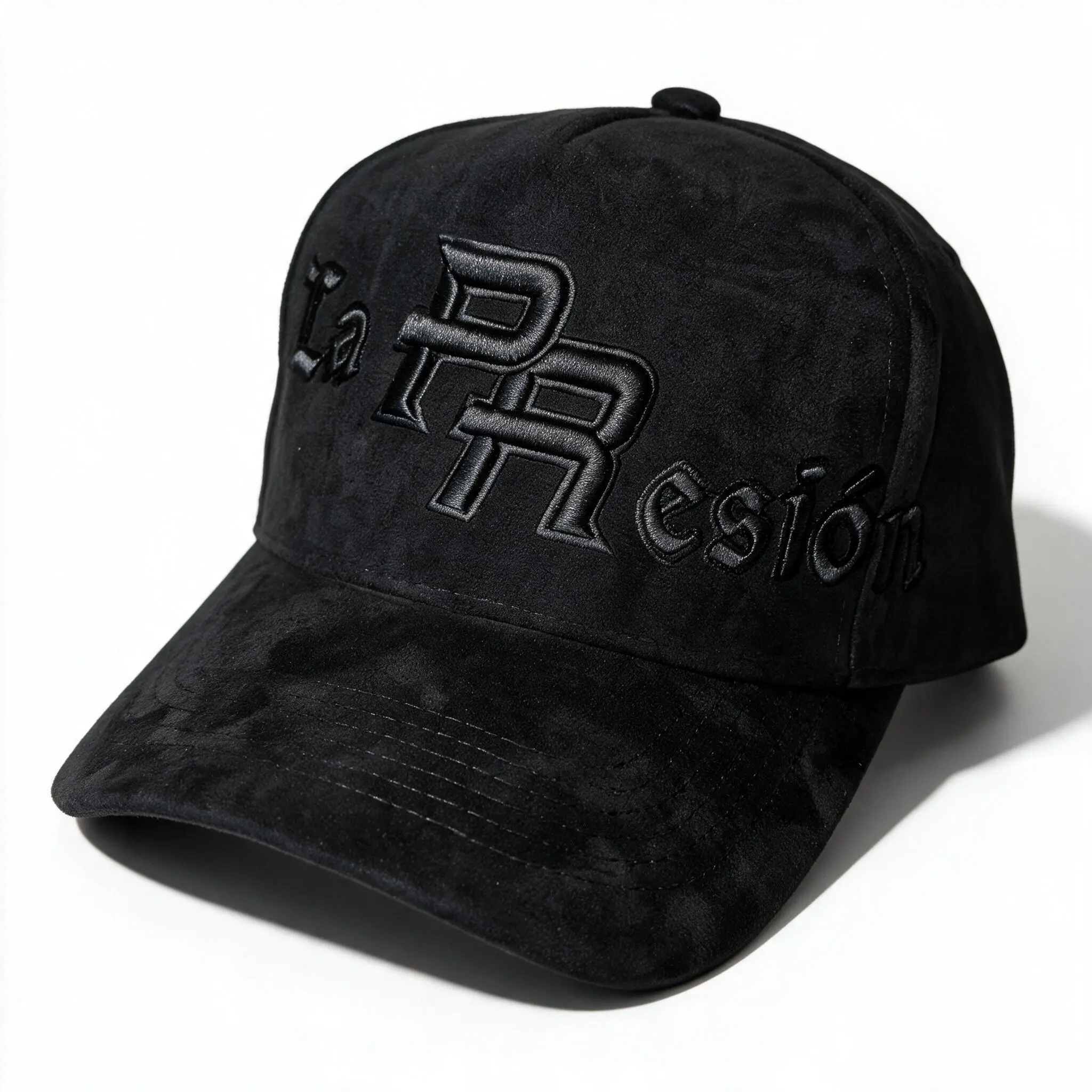 LA PRESION DE PUERTO RICO Embroidered Letters Snapback Hat - Premium Suede, Adjustable Fit, Sporty Chic, Football Fashion, Multiple Colors, Anniversary-Ready, Casual, Daily Wear, High Quality, Baseball Cap Adjustable, Hats Snapback, Men's Accessories, Eng