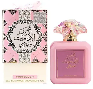 Eau de Parfum 100ml 3.4oz Soft Pink Floral Perfume for Women Elegant Rose Peony Green Apple Fresh Scent Matte Pink Bottle with Crystal Rose Cap Romantic Daily Wear Office Fragrance Aesthetic Unique Gift Idea