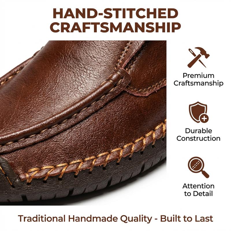 GREKS Men's Loafers Slip-On Casual Shoes Lightweight Comfortable Driving Walking Shoes for Everyday Use