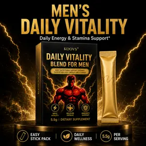 KOOVS Men’s Testosterone Booster Power Complex Healthcare Supplement with Shilajit, Maca, Ashwagandha & Ginseng