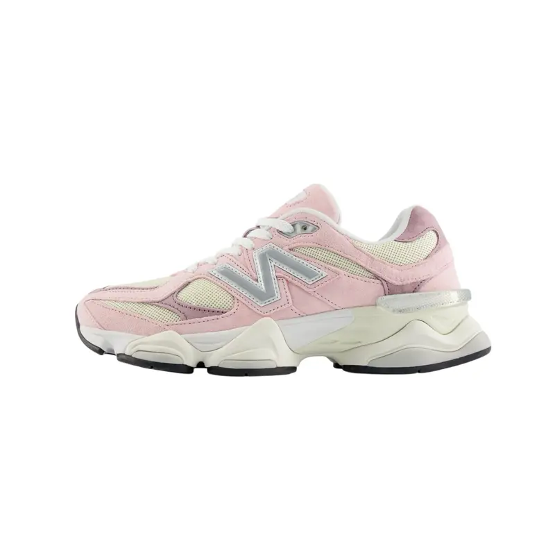 New Balance 9060 Men's Chunky Mesh & Suede Athletic Walking Shoes - Rose Sugar Angora, Retro Style, Supportive Fit, ABZORB Cushioning, Pod Sole, Casual Sneakers