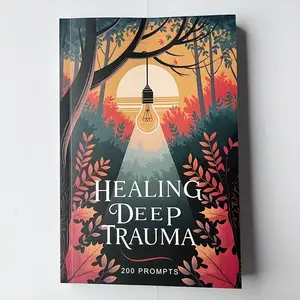 [Healing Workbook] 200 Prompts Healing Deep Trauma Workbook | Self-Guided Relax Journal with Forest & Light Cover Design, Mental Wellness Growth Gift for Adults, Trauma Recovery Guide, Healing Practice, Perfect Memorandum Gift
