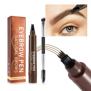 Pen  4 Eyebrow Makeup Pencil Waterproof Smoky Eyeshadow Palette soft stick brow